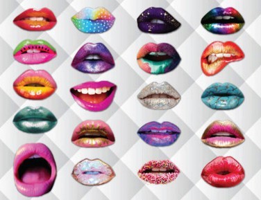 Temporary Facial Rhinestone Tattoo Stickers